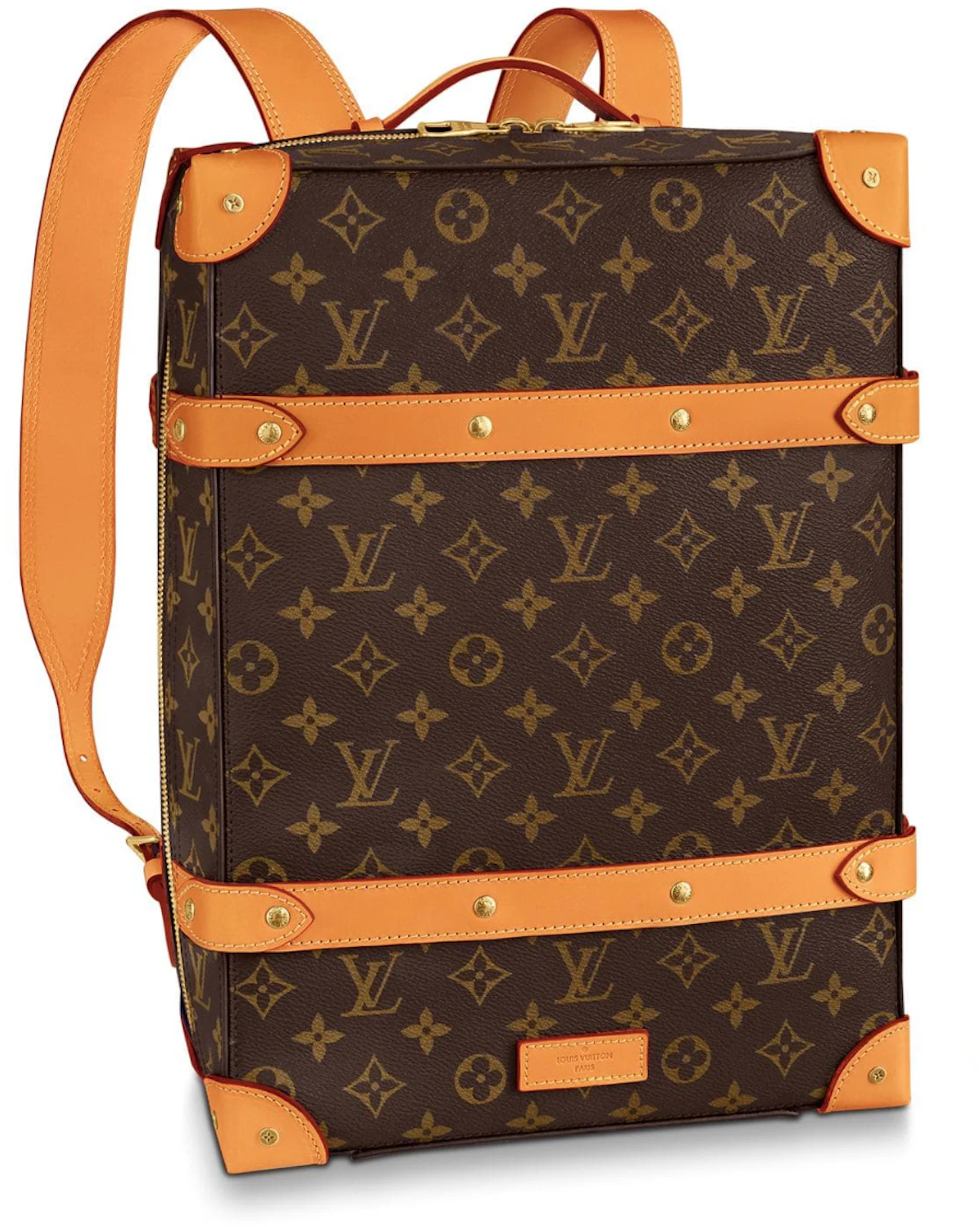 SOLD OUT Louis Vuitton Virgil Abloh Figures of Speech Orange Soft Boot  Backpack at 1stDibs