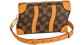 Soft trunk mini velvet bag Louis Vuitton Brown in Velvet - 32286468