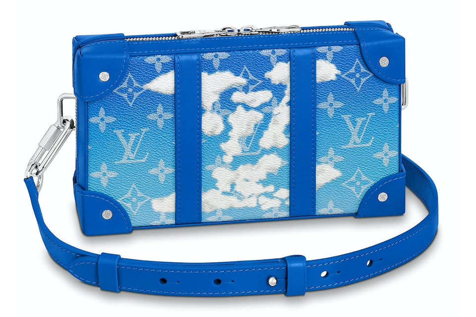 Louis Vuitton Soft Trunk Wallet (6 Card Slot) Clouds Monogram Blue