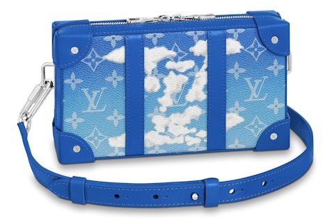 Louis Vuitton Soft Trunk Wallet (6 Card Slot) Clouds Monogram Blue