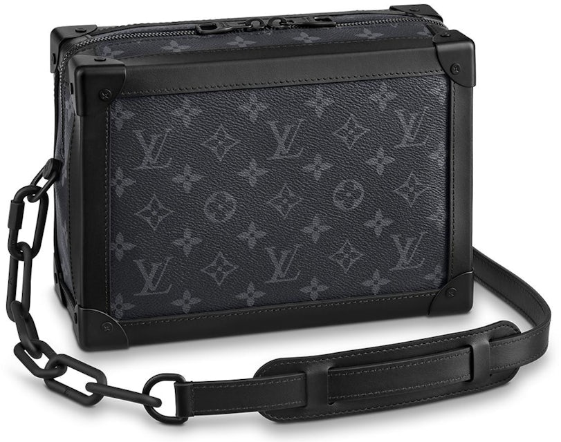 Camera box leather crossbody bag Louis Vuitton Black in Leather