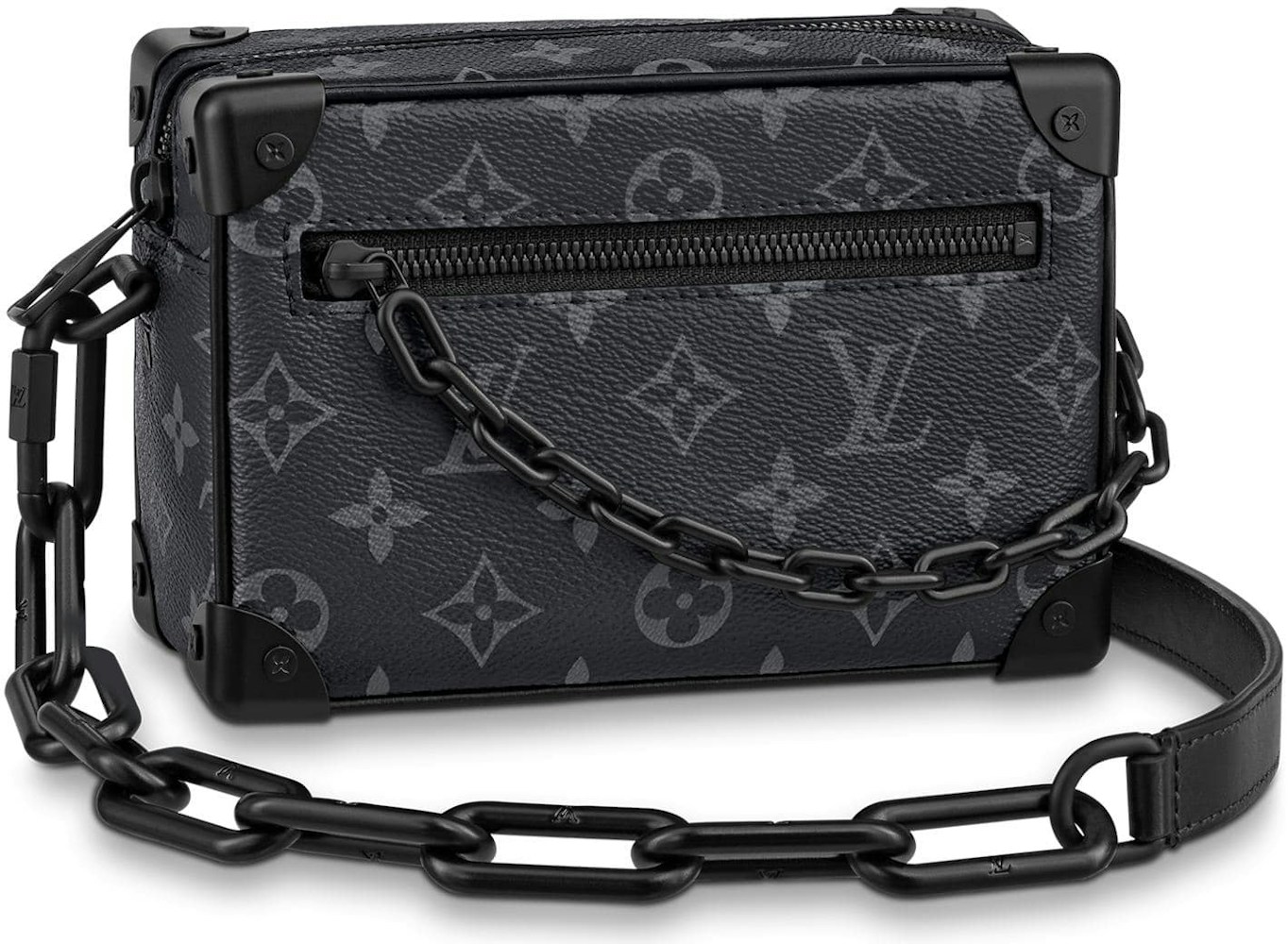 Louis Vuitton Soft Trunk Wallet Black Virgil Abloh Nigo Eclipse