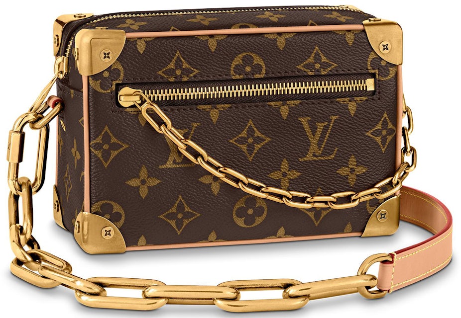 Louis Vuitton Mini Soft Trunk Monogram Legacy Brown in Coated  Canvas/Leather with Aged Gold-tone - GB
