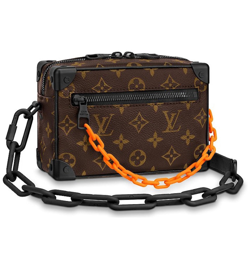 Louis Vuitton Mini Soft Trunk Monogram Brown/Orange in Canvas with