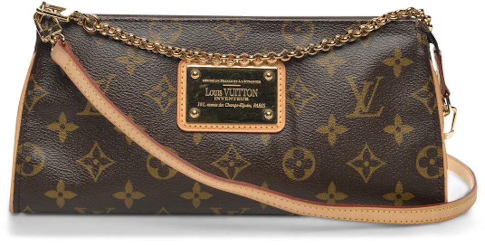 Louis Vuitton Sophie Clutch Monogram (With Leather Strap) Brown in