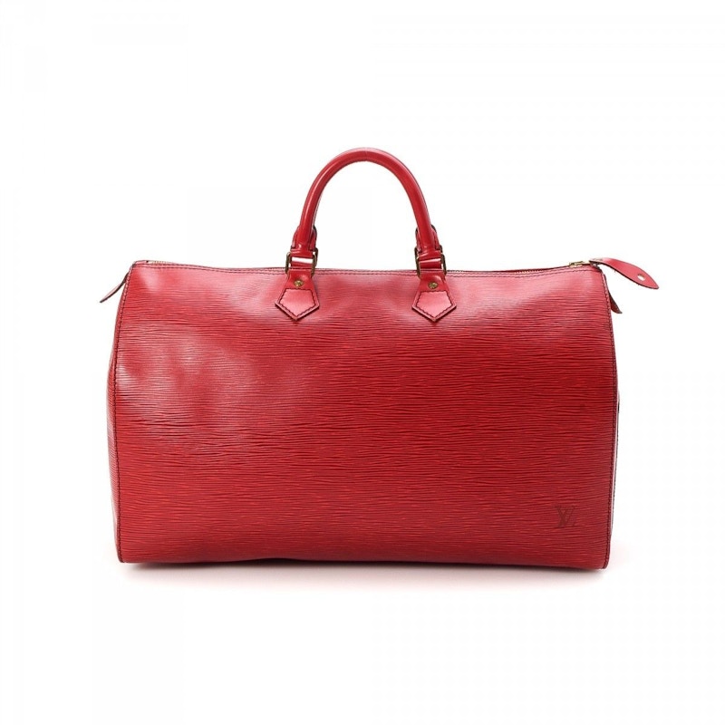 Red speedy 2025 louis vuitton