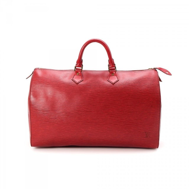 Louis Vuitton Speedy Epi (Without Accessories) 40 Red in Leather