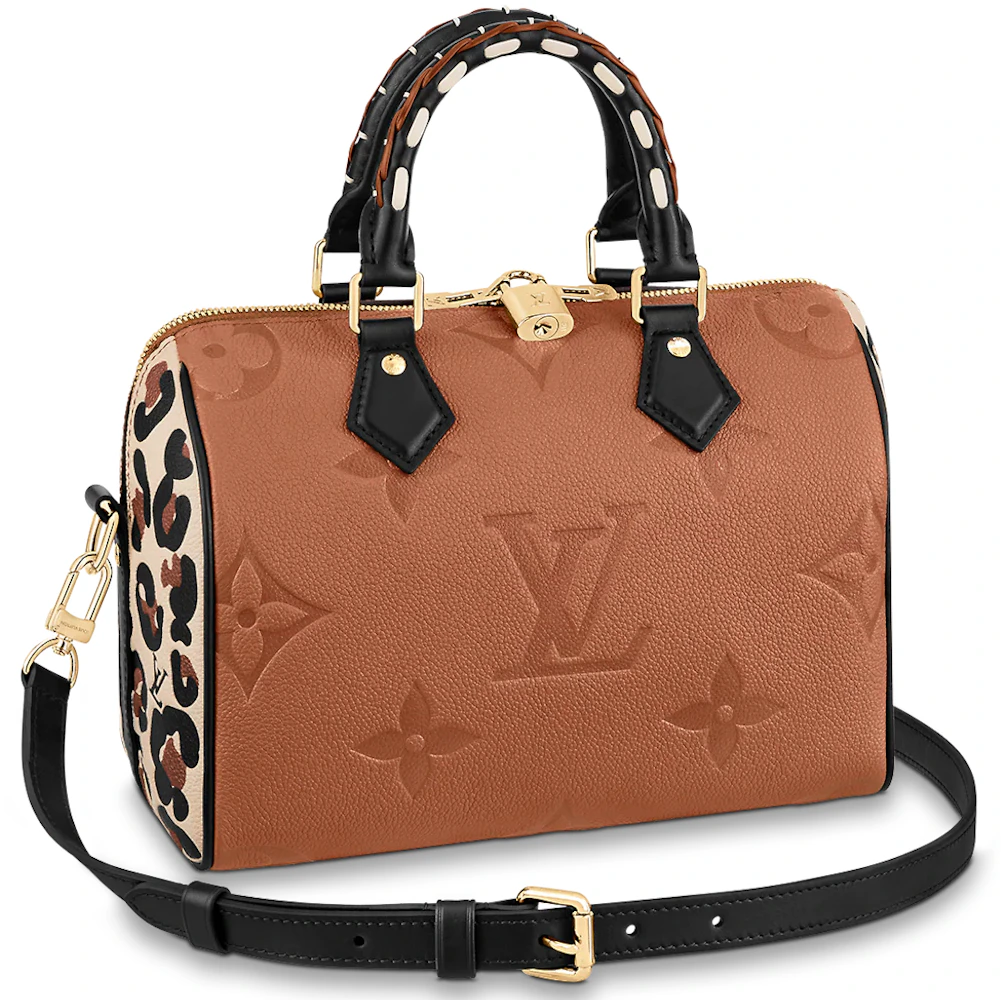 Louis Vuitton Speedy Bandouliere 25 Wild at Heart Caramel in Cowhide  Leather with Gold-tone - GB