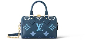 Louis Vuitton Empreinte Monogram Summer Stardust Speedy 20 Water Green