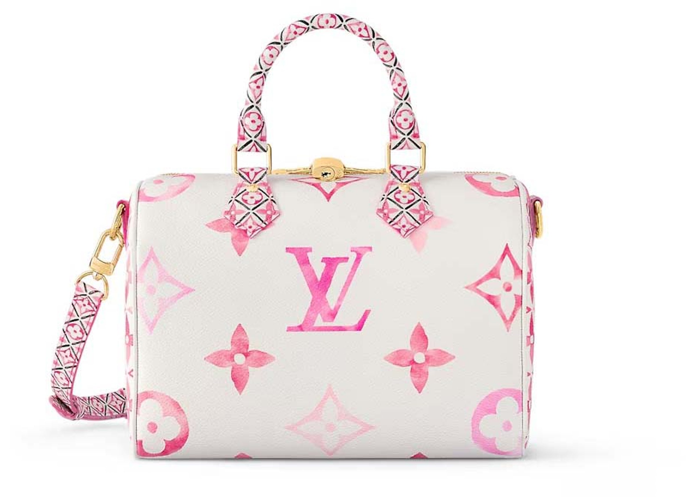 white and pink louis vuitton