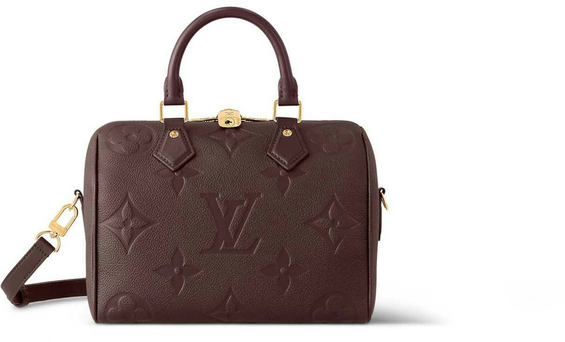 Louis Vuitton Speedy Bandouliere 25 Wine in Empreinte Embossed Grained  Cowhide Leather with Gold-tone - US