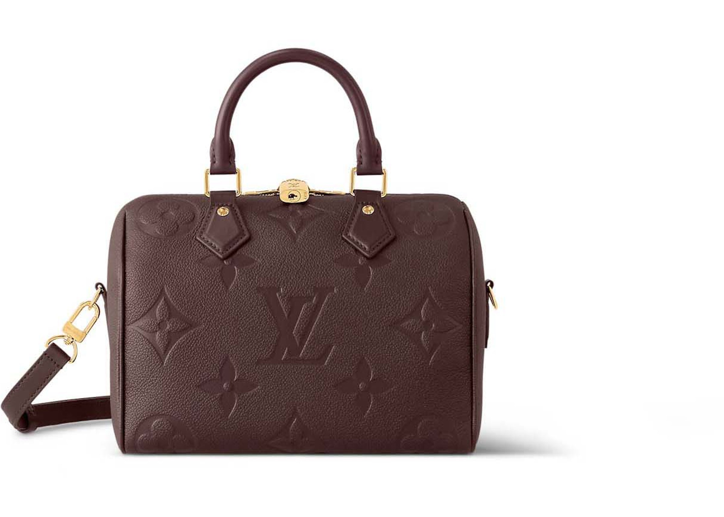 Louis Vuitton Speedy Bandouliere 25 Wine in Empreinte Embossed Grained  Cowhide Leather with Gold-tone - US