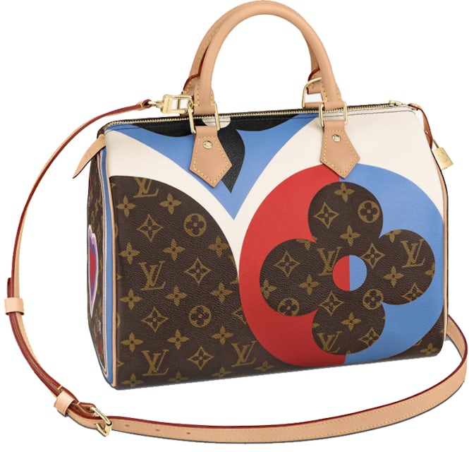 Louis Vuitton Speedy Bandouliere 30 Game On Monogram in Coated Canvas with  Gold-tone - US