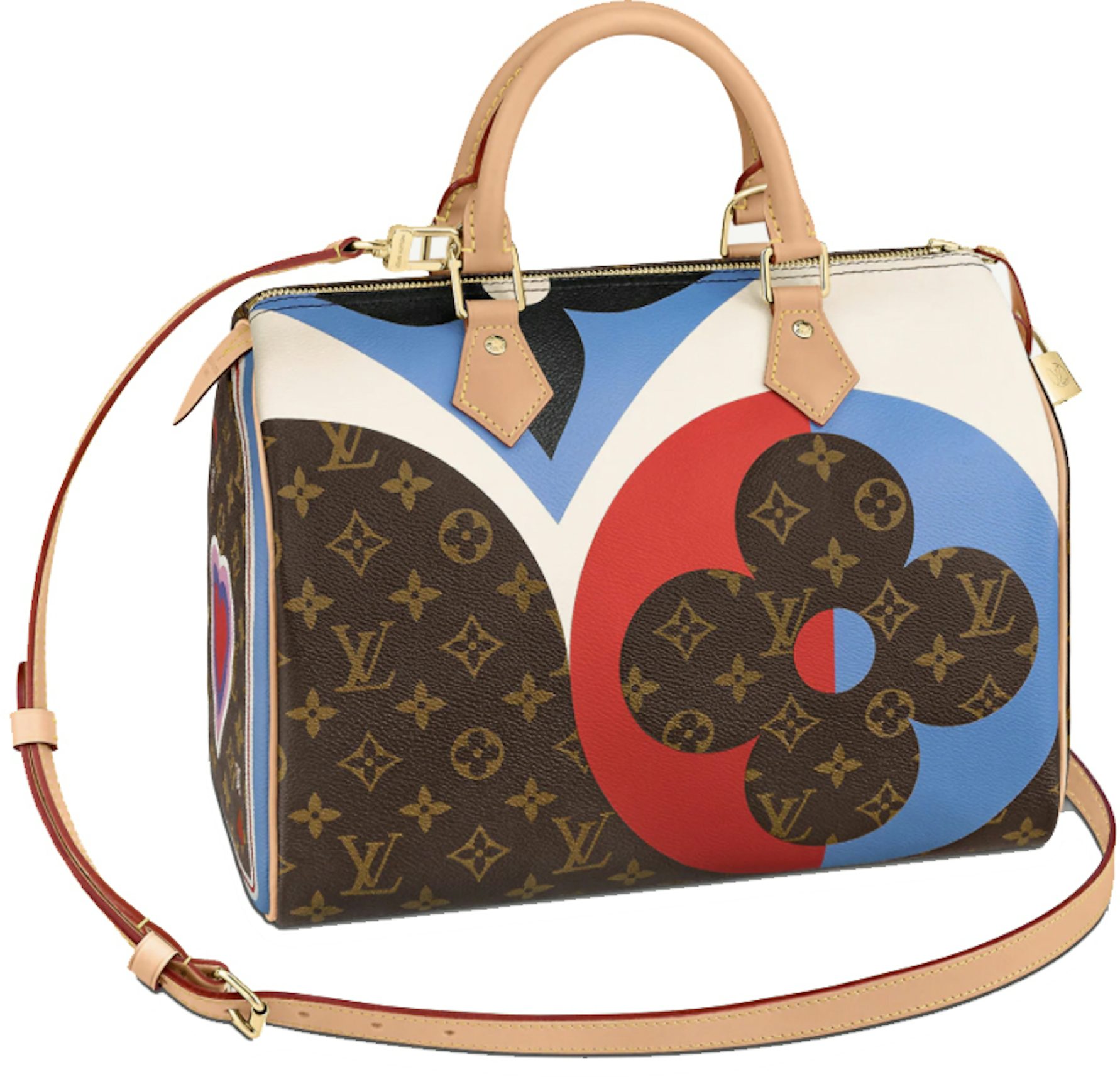 Louis Vuitton Speedy Bandouliere 30 Game On Monogram in Coated Canvas with  Gold-tone - GB