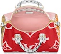 Louis Vuitton Rouge Red/ Pink Monogram Giant Monogram Speedy Bandouliere 30  Bag For Sale at 1stDibs