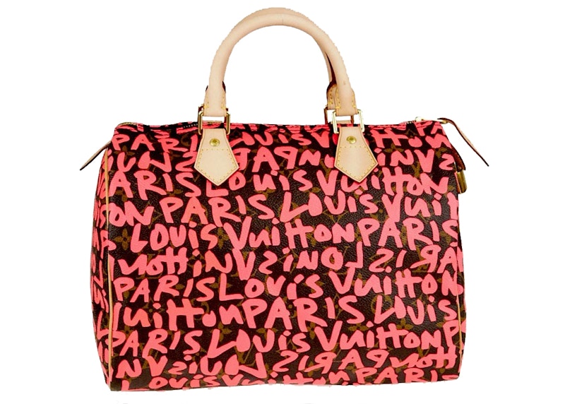 Louis Vuitton x Stephen Sprouse Speedy Monogram Graffiti 30 Brown ...