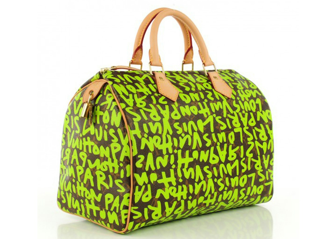 Louis Vuitton 2001 pre-owned Monogram Graffiti Speedy 30 Handbag