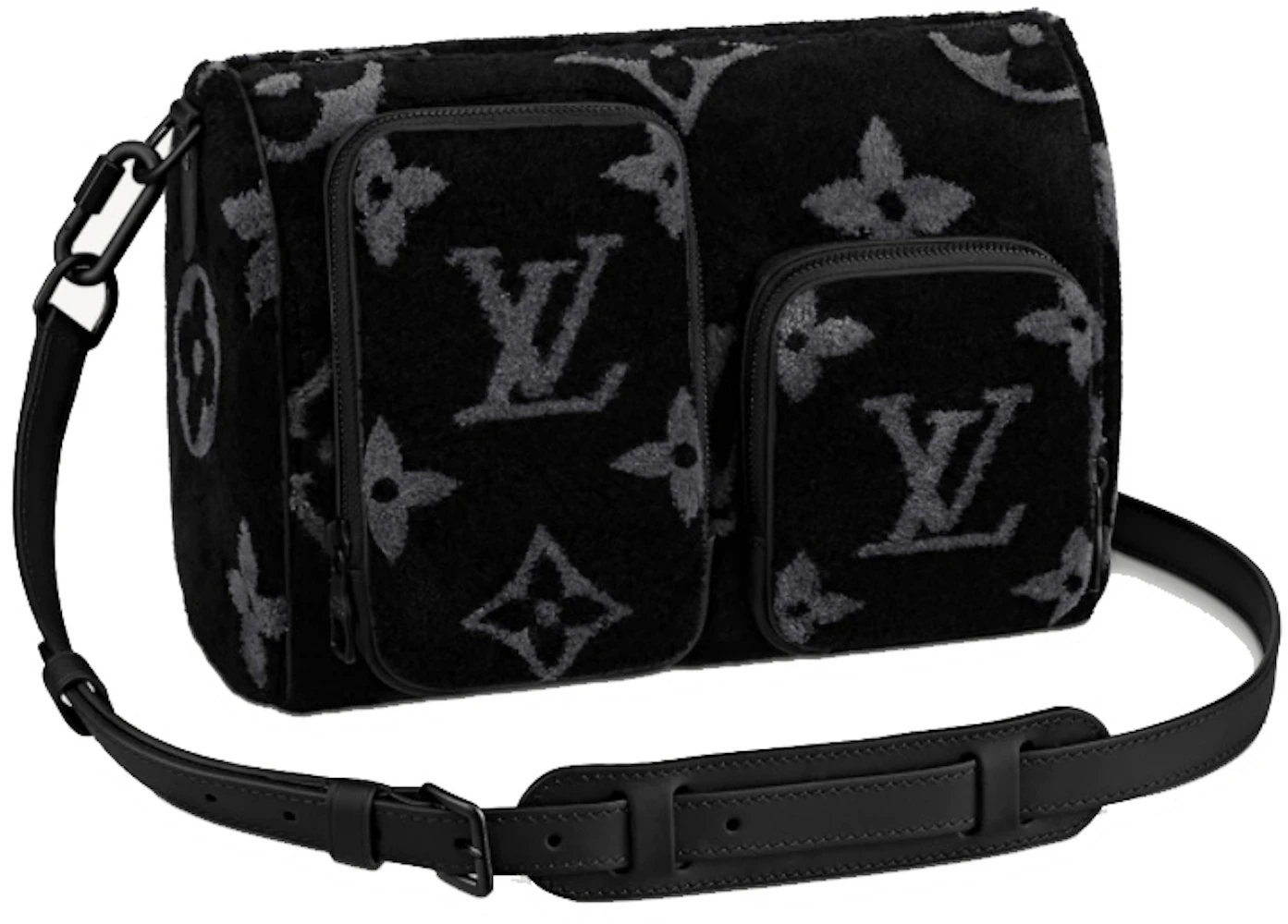 Louis Vuitton Speedy Multipocket Black in Tuffetage with Black-tone - US