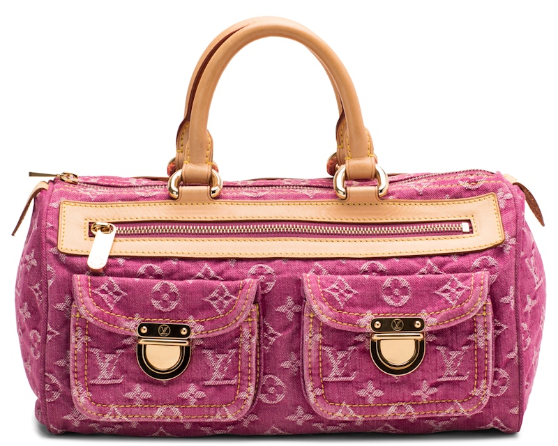 Louis Vuitton Speedy Neo Monogram Denim Fuchsia - US