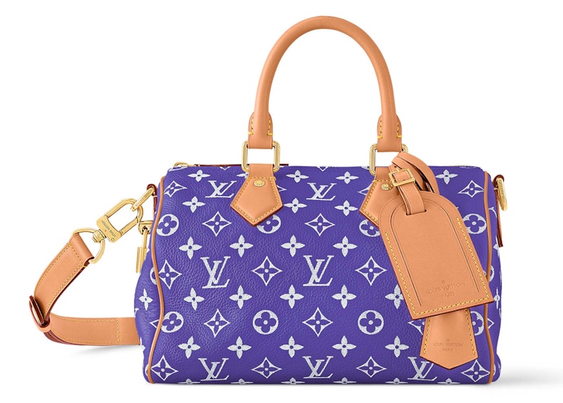 Louis Vuitton Speedy P9 Bandouliere 25 Amethyste in Calfskin