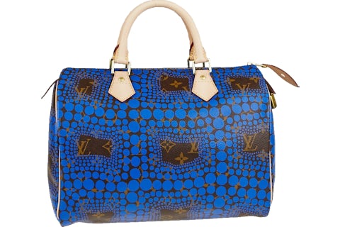 Louis Vuitton x Yayoi Kusama Speedy Monogram Waves 30 Blue - US Louis Vuitton x Yayoi Kusama Speedy Monogram Waves 30 Blue - US
