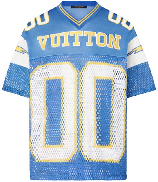 Louis Vuitton Sporty T-shirt with Patch Blue Men's - SS22 - GB