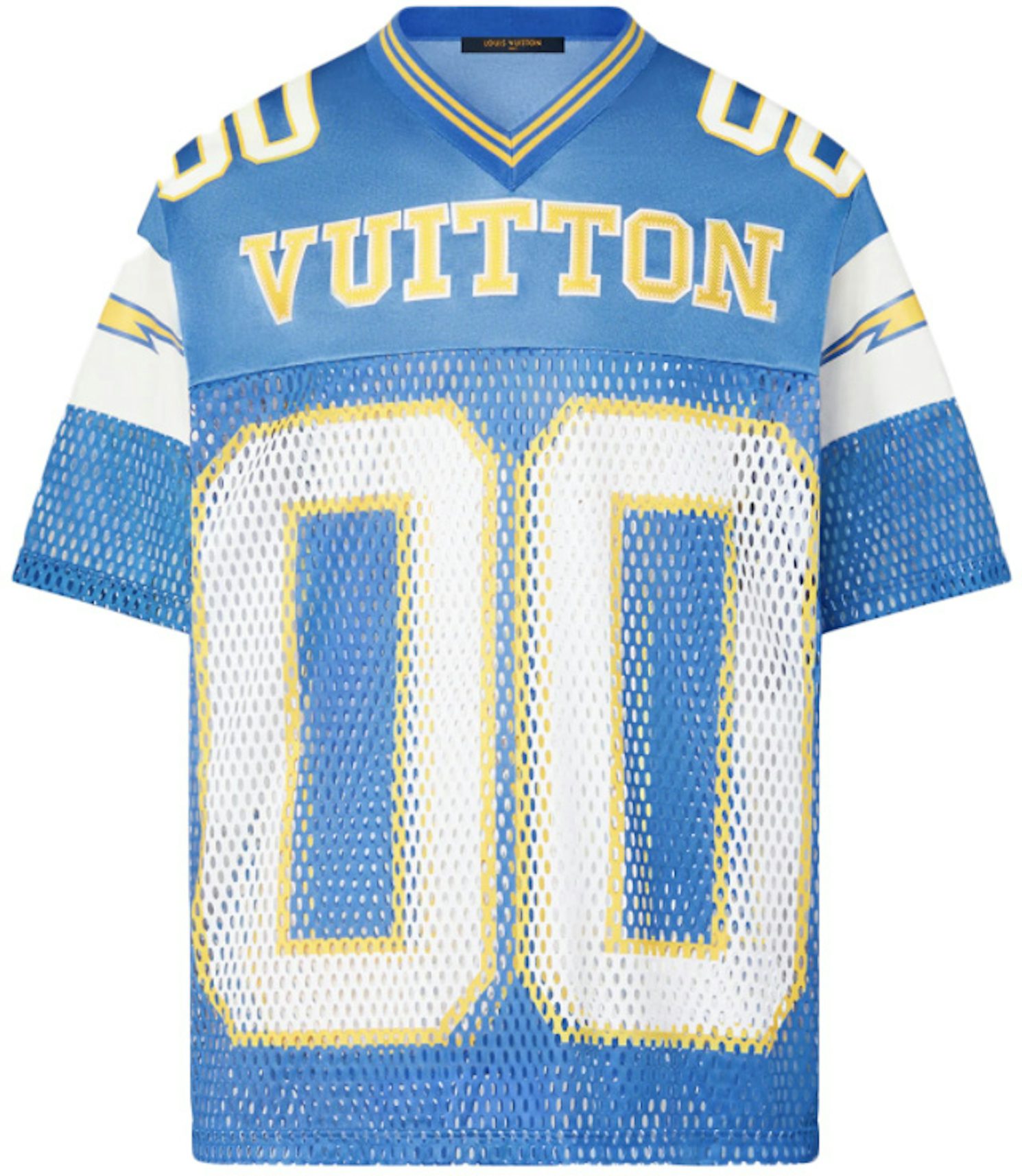 Louis Vuitton Oversize Reflective Logo T-Shirt w/ Tags - Blue T