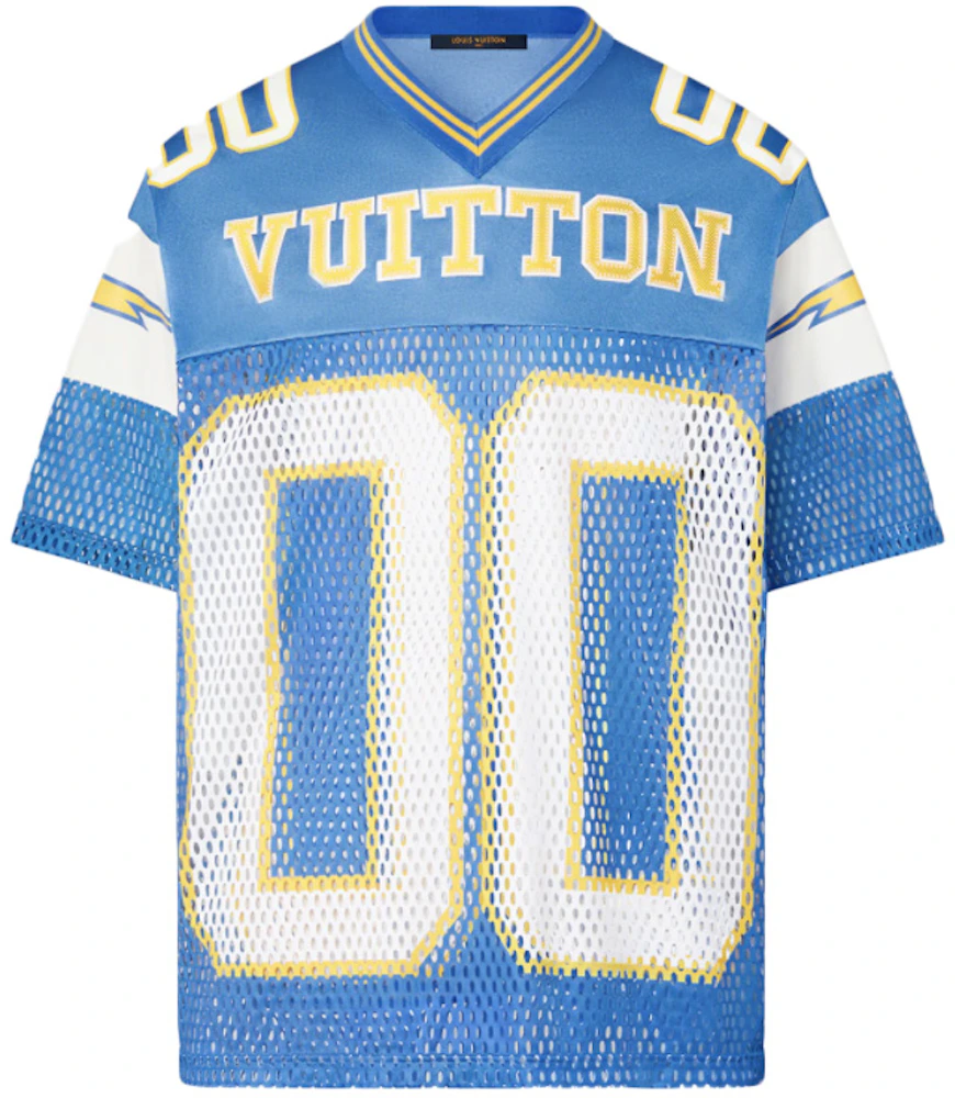 Louis Vuitton Sporty T-shirt with Patch Blue Men's - SS22 - US