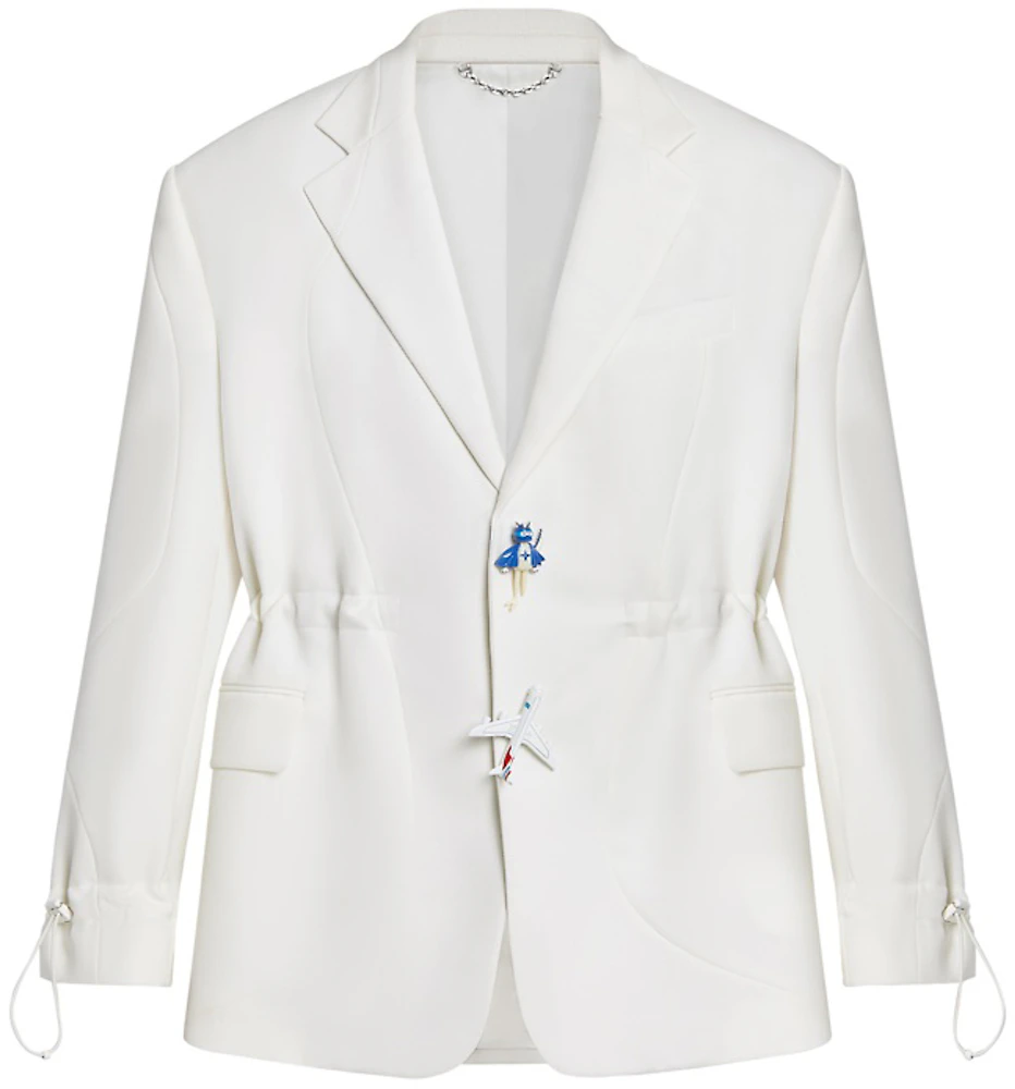 Louis Vuitton Sporty Tailored Jacket White Men's - FW21 - US