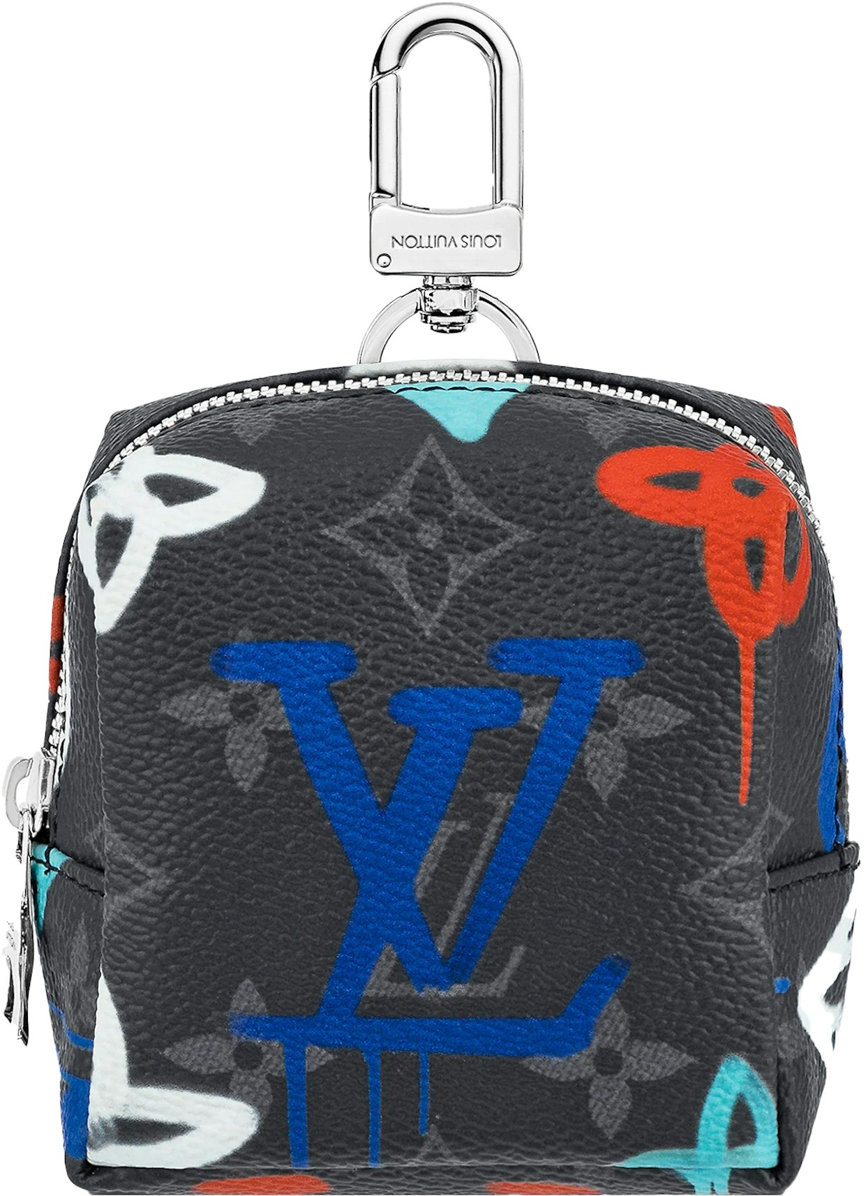 Louis Vuitton Backpack Bag Charm Sunset Monogram Saganas Printed Multicolor