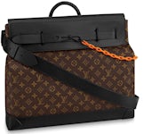 Louis Vuitton Steamer XS Monogram Black in Cowhide Leather with