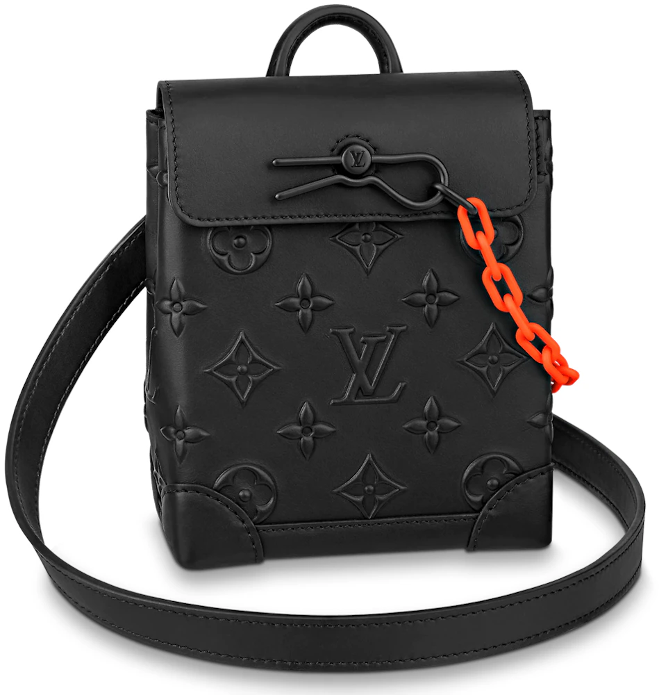 Louis Vuitton Steamer Tote Monogram Black in Cowhide Leather with Black-tone  - US