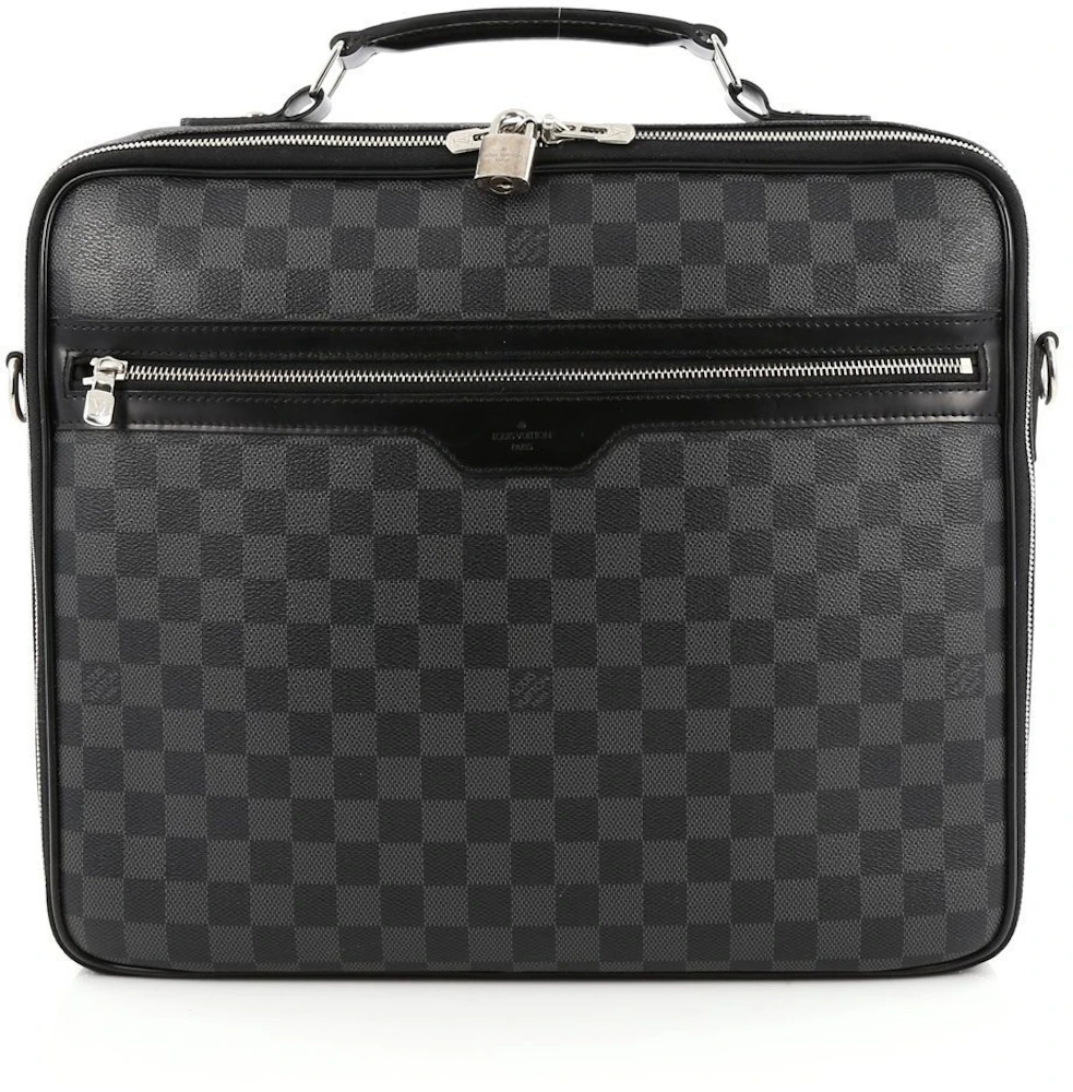 damier graphite briefcase