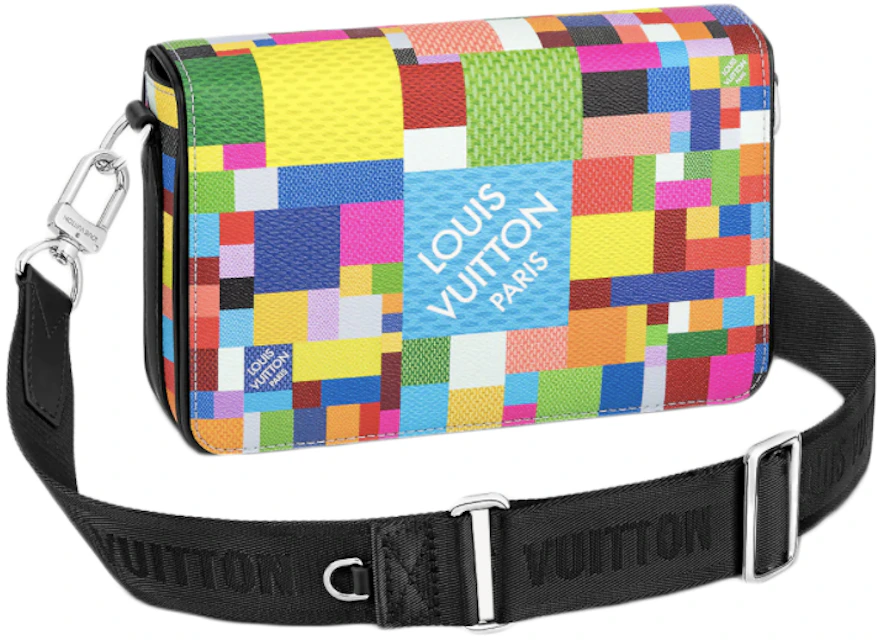 Ritual vrede Frank Worthley Louis Vuitton Studio Messenger Multicolor in Canvas with Silver-tone