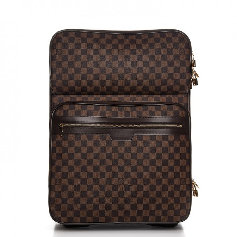 louis vuitton damier ebene pegase 55