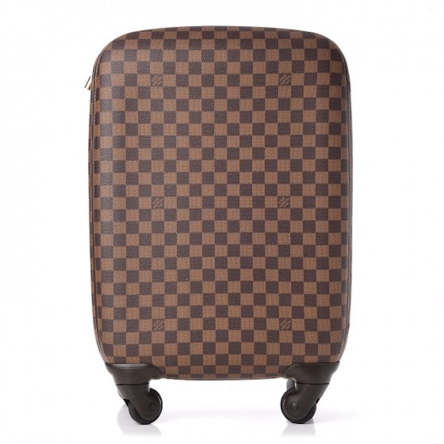 Louis Vuitton Bisten Suitcase 65 Monogram with Stickers For Sale