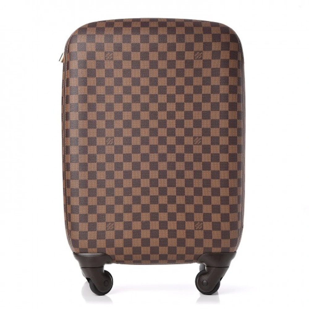 Louis Vuitton Suitcase Zephyr Damier Ebene 55 Brown in Toile  Canvas/Vachetta with Brass - US