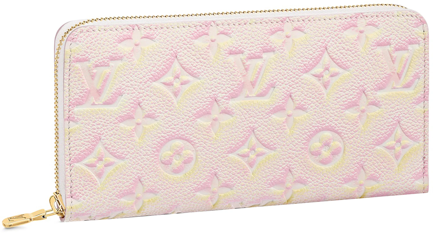 vuitton wallet pink