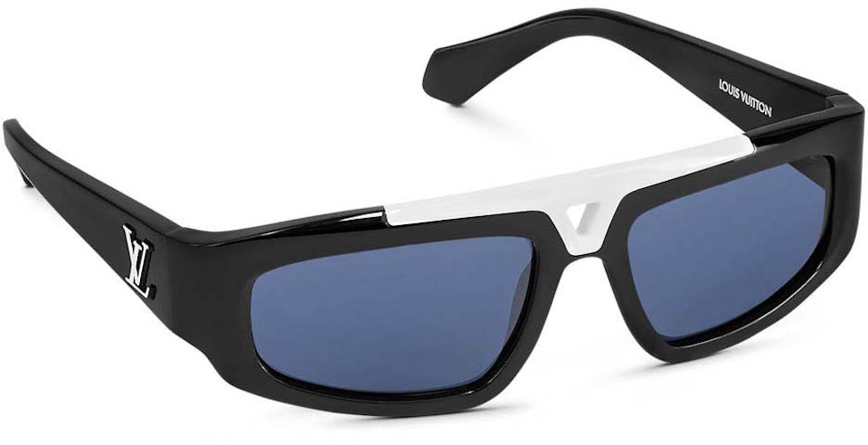 Louis Vuitton Cyclone Sunglasses - Size S Black Acetate. Size W