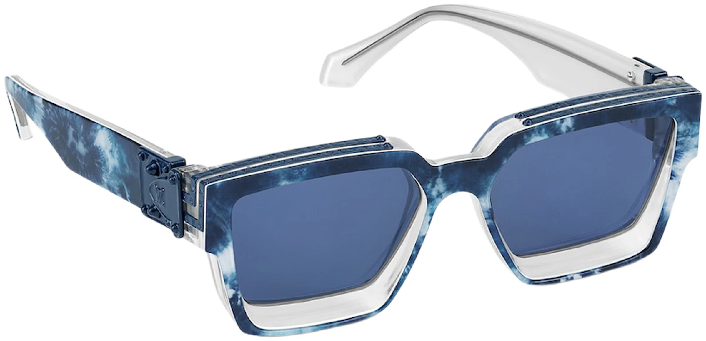 Louis Vuitton Sunglasses 1.1 Millionaires Monogram Bandana Bleached ...