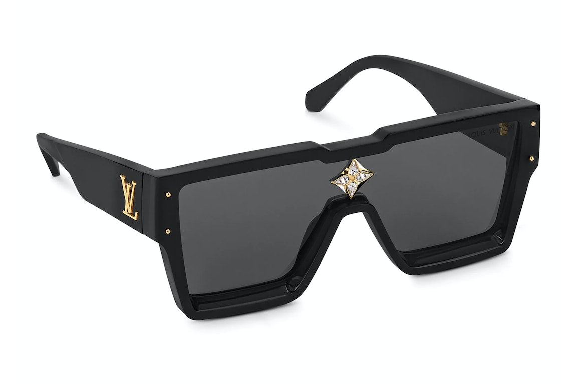 Pre-owned Louis Vuitton Sunglasses Cyclone Black