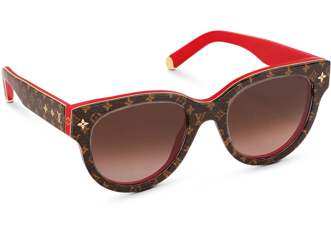 Louis Vuitton Limited Edition Sunglasses My Monogram Round Red/Brown - FW21  - US