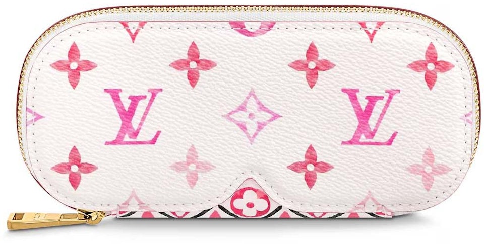 Louis Vuitton Sunglasses Pouch GM Pink (GI0917) in Coated Canvas