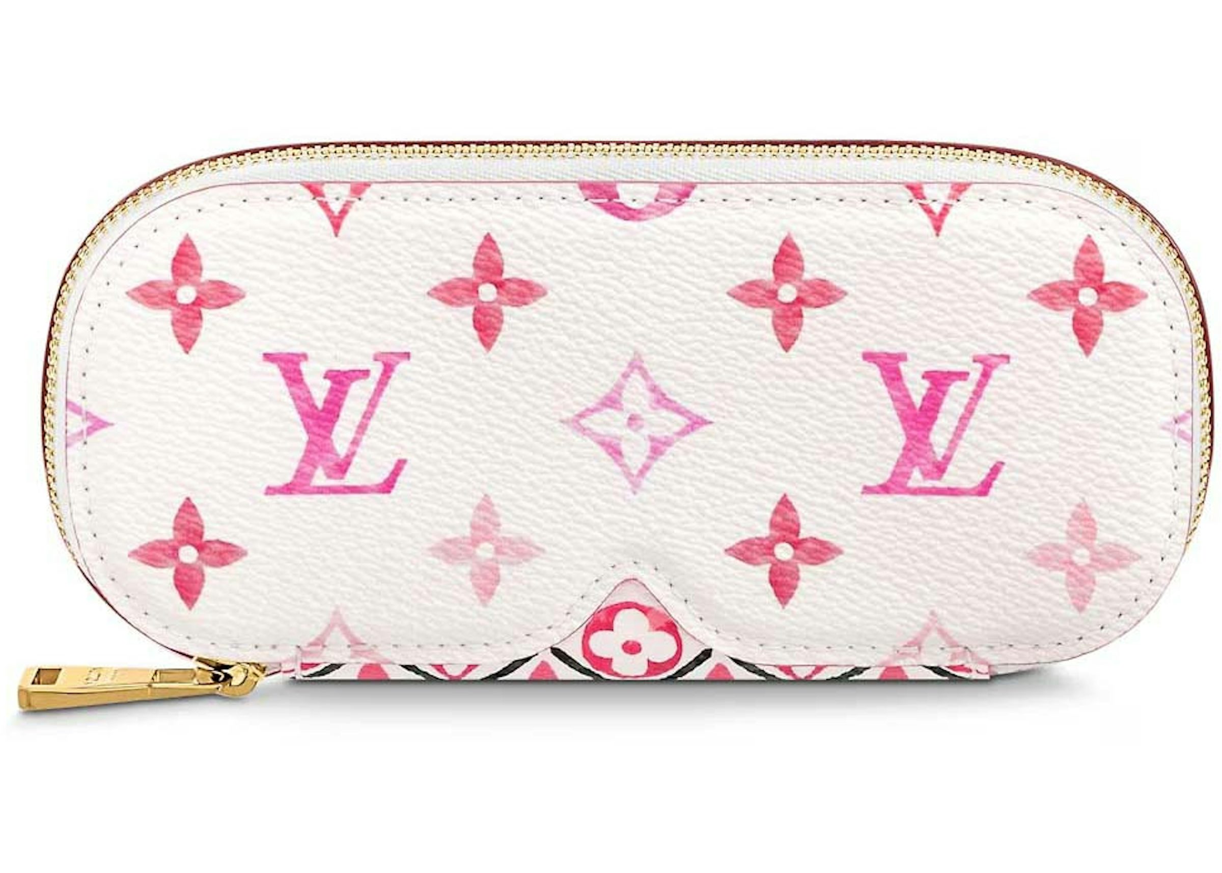 Louis Vuitton Sunglasses Pouch GM Pink (GI0917) in Coated Canvas
