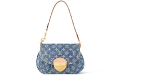 Louis Vuitton Sunset Bag Monogram Denim Blue