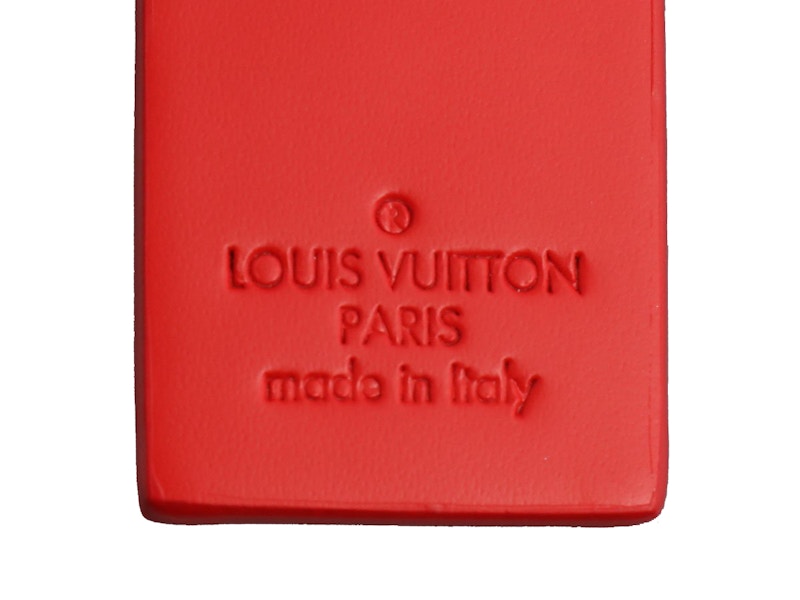 Louis Vuitton x Supreme Epi Keychain Red - US