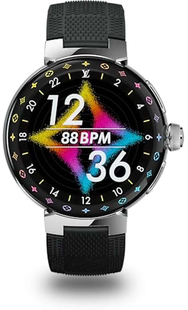 Tambour Horizon Light Up Connected Watch, Black, One Size