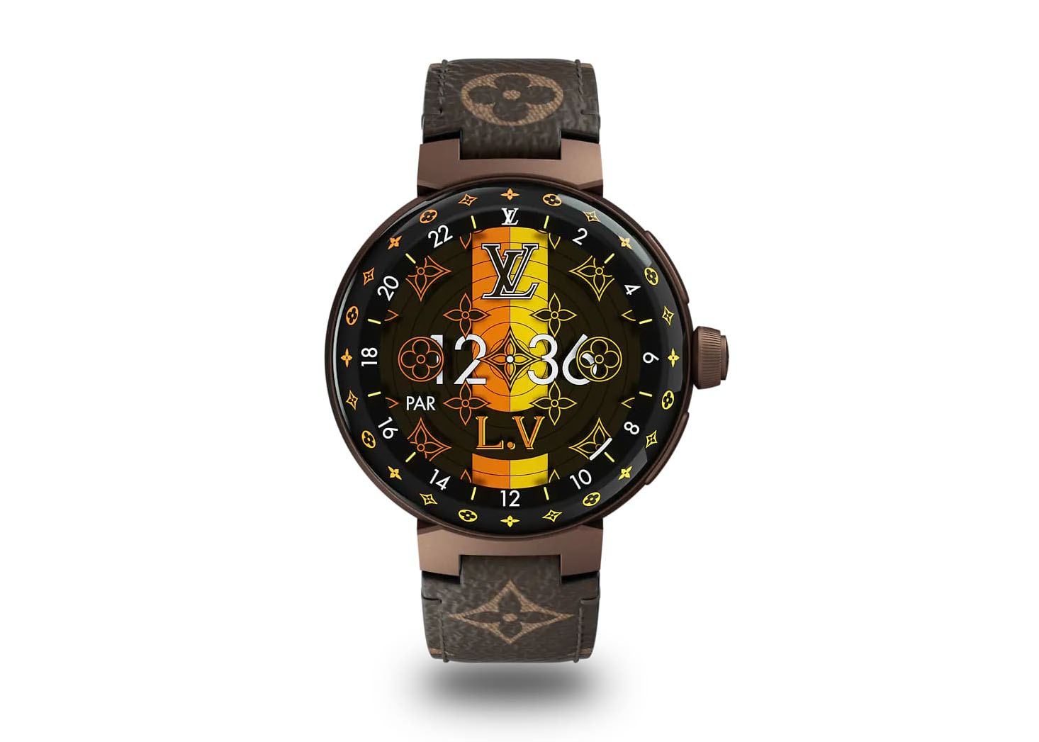 Louis Vuitton Tambour Horizon Light Up Connected QBB186 44mm in