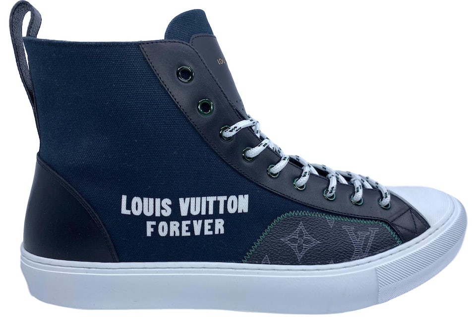 Louis Vuitton Tattoo Sneaker Boot LV Forever Navy Men's - GO0148 - US