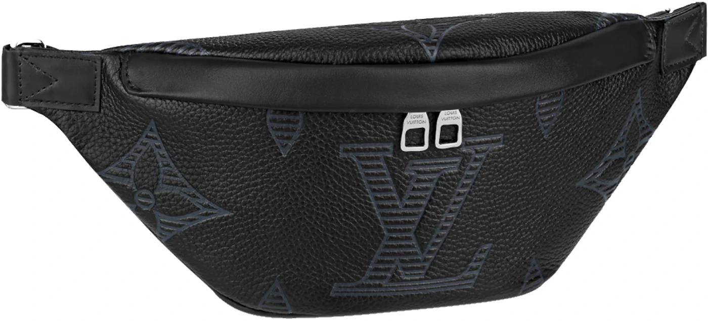 Louis Vuitton Taurillon Shadow Discovery Bumbag in Taurillon